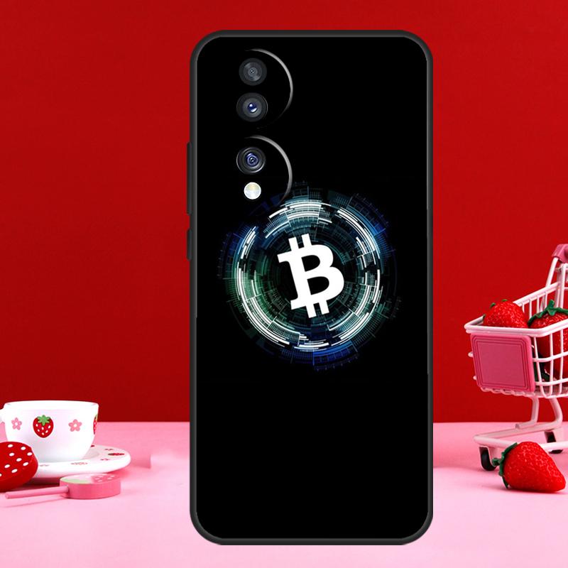 Bitcoin BTC For Honor Magic 7 6 5 8 Pro Case For Honor 400 200 50 70 90 Lite X8c X8b X9a X9b X9c X9d Win