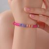 Delicate Colorful Natural Stone Bracelets For Women Girls Boho Beaded Bracelets Adjustable Chain Trendy Jewelry Gift Waterproof