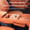 For BYD Sealion 7 Sea Lion 07 EV Car Silicone Protective Cover for Central Control Anti Slip Storage Pad Car Modify Accessories