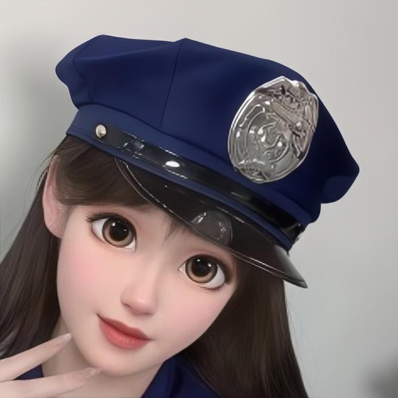 Sexy Pure Lust Navy Stewardess Police Lingerie Uniform Cosplay Free Cos Instructor Suit