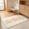 Anime  L-LuLu Floor Mat Absorbent Floor Mat Non-Slip Entrance Rug for Bathrooms Restrooms and Toilets