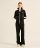 Satur Lawton All Day Track Zip-Up Jacket Caviar Black