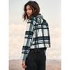 Spring and Autumn Hot Selling New Women's Wear Small Fragrant Style Patch Bag Decoration Plaid Woolen Jacket Coat