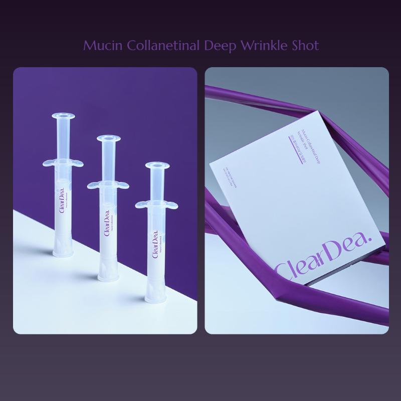 ClearDea Mucin Collanetinal Deep Wrinkle Shot 4ml*5SZT.
