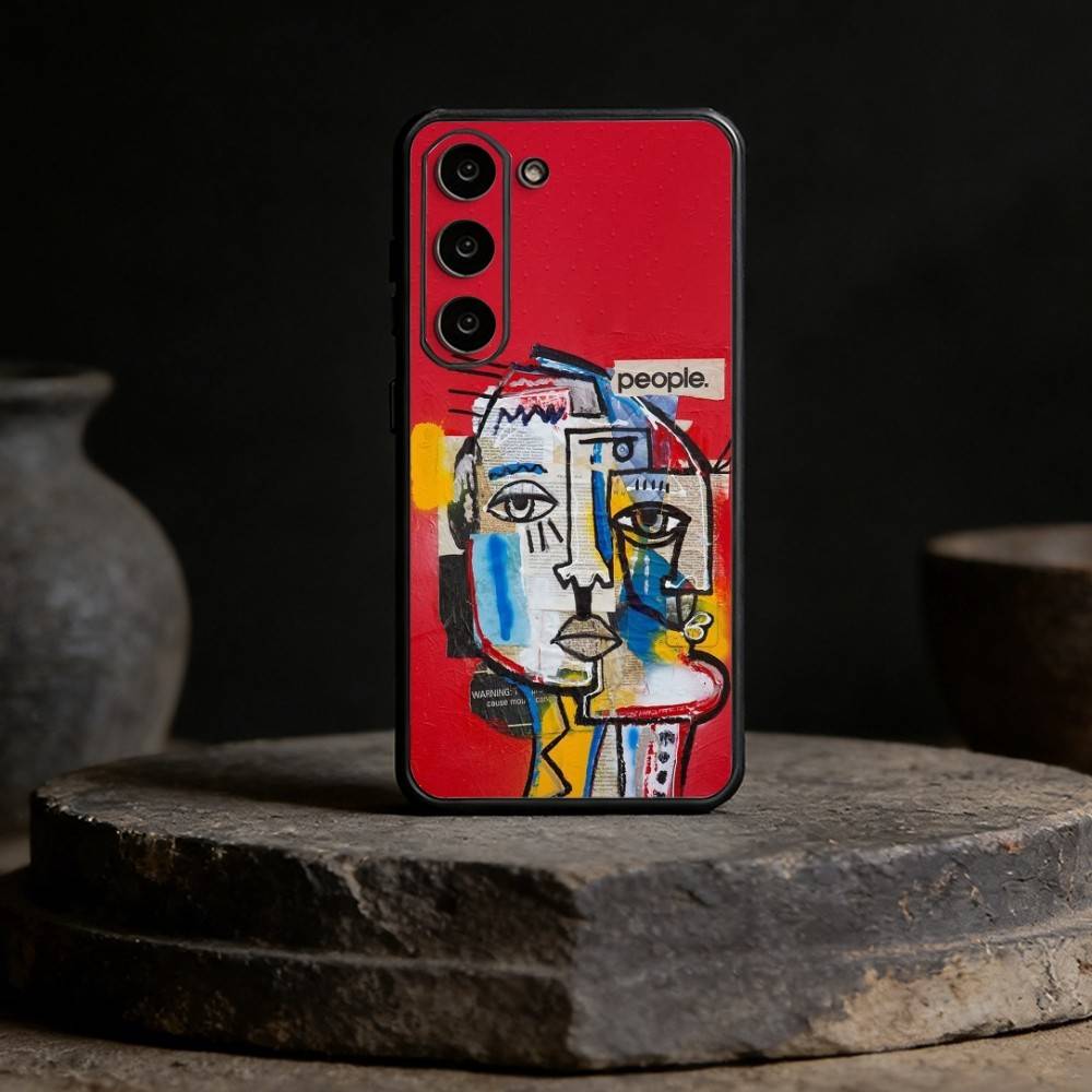 Picasso Abstract Art Painting Phone Case For Samsung Galaxy A13,21s,22,31,32,52,53,71,72,73,Soft Black Cover