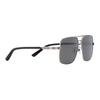 GUCCI Logo Aviator Sunglasses Men's Black