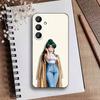 Cartoon G-Sailor M-Moons Phone Case For Samsung Galaxy A73,A21s,A22,A31,A52,A53,A71,A41Soft Black Shell
