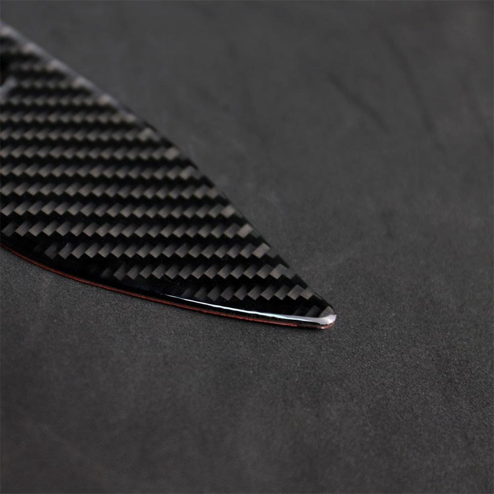 Carbon Fiber Innor Dashboard Panel Cover Trim Right For 2015-19 Ford Mustang LHD
