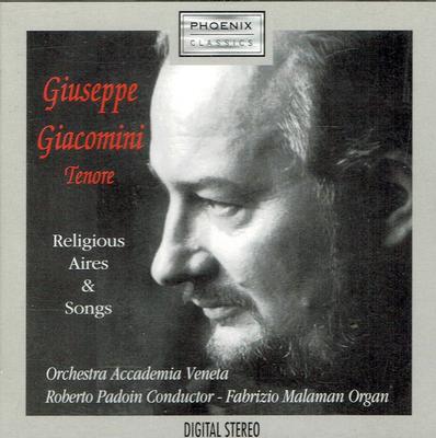 CD GIUSEPPE GIACOMINI / ORCHESTRA ACCA - Religious Aires & Songs PH95105 Phoenix Classic 1995 Italy Classical Used
