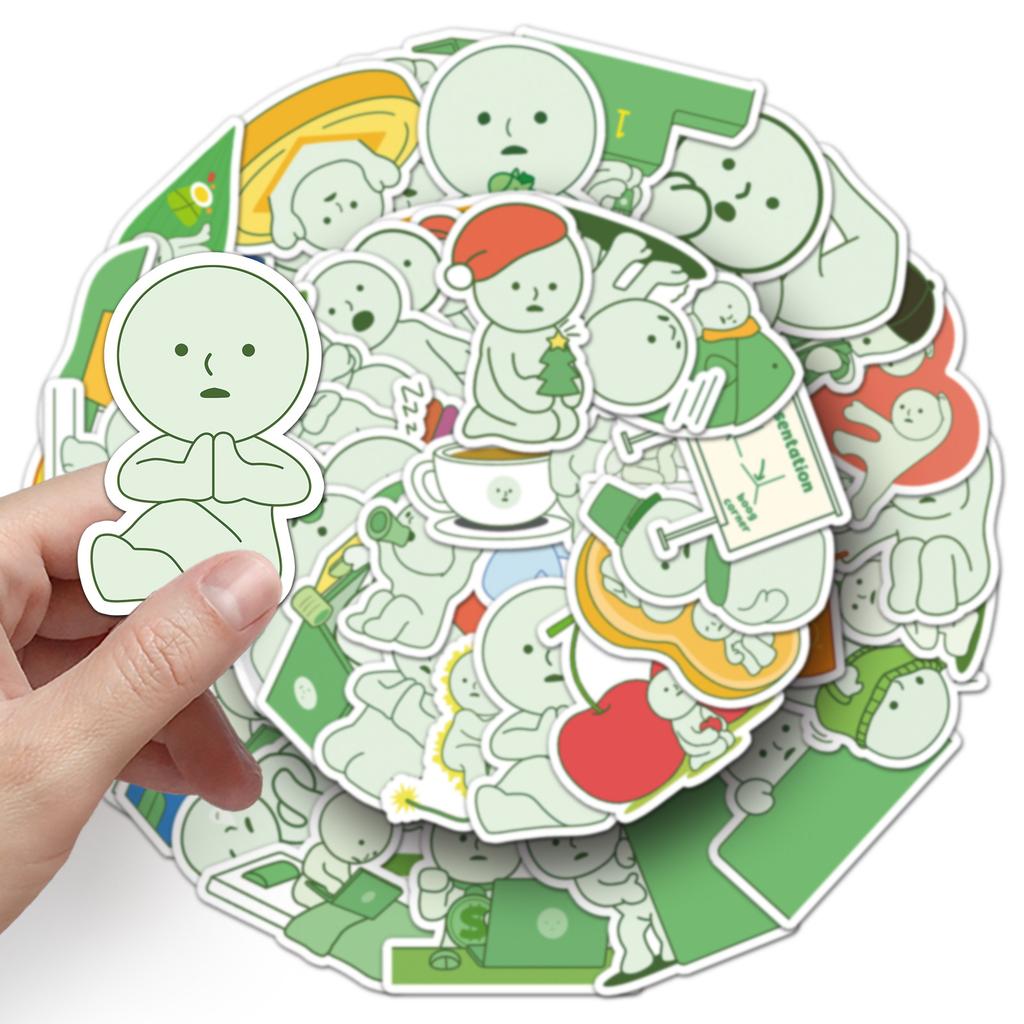 50 Corner Jun SMISKI Graffiti Stickers Cartoon Cute Guka Decorative Mobile Phone Tablet Computer Handbook Stickers