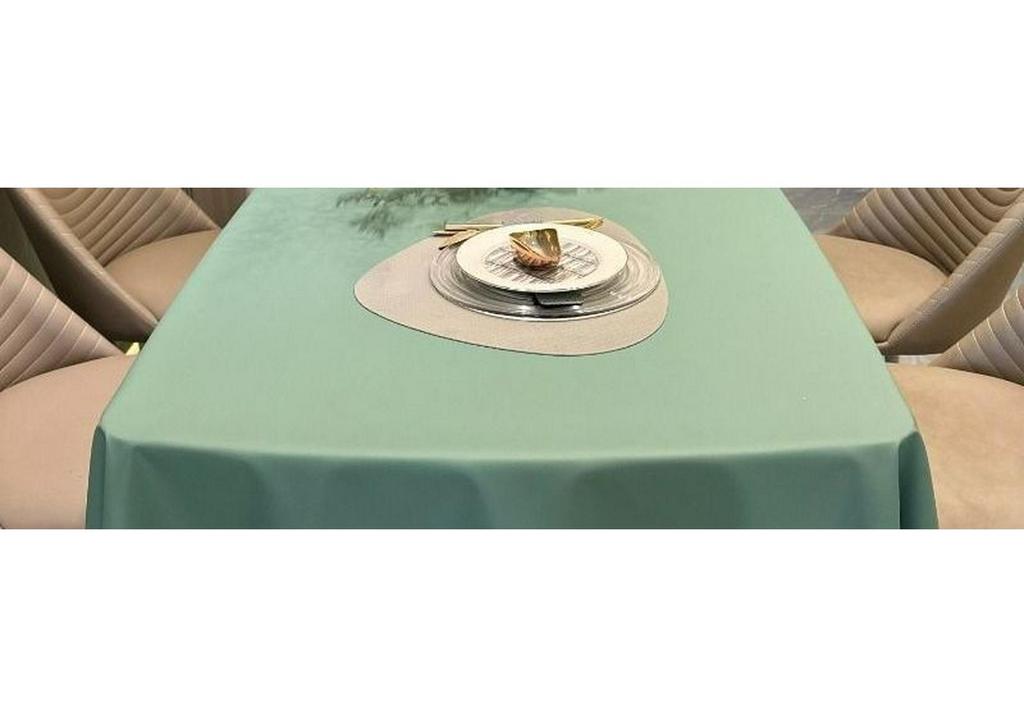 Luxurious Soft Leather Tablecloth - Lightweight, Wash-Free, Perfect for Dining or Coffee Tables, Rectangular or Oval, Popular Choice