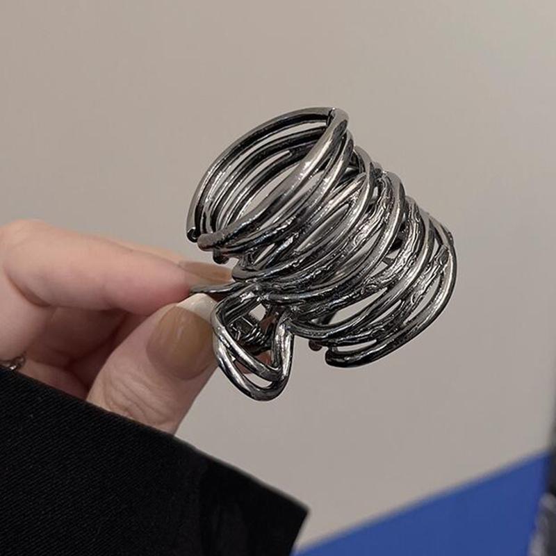 High Ponytail Clip For Women Fashion Metal Hair Claw Girls Clamps Girl Fixed Hairpin Claw Clip Hair Accessories Headwear