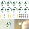 20/10pc Lamps 1:87 H0 Scenery Scale Wall Lamps Outdoor Street For Ho Train Model Buildings Ornament Lampshade For Oil Lamps