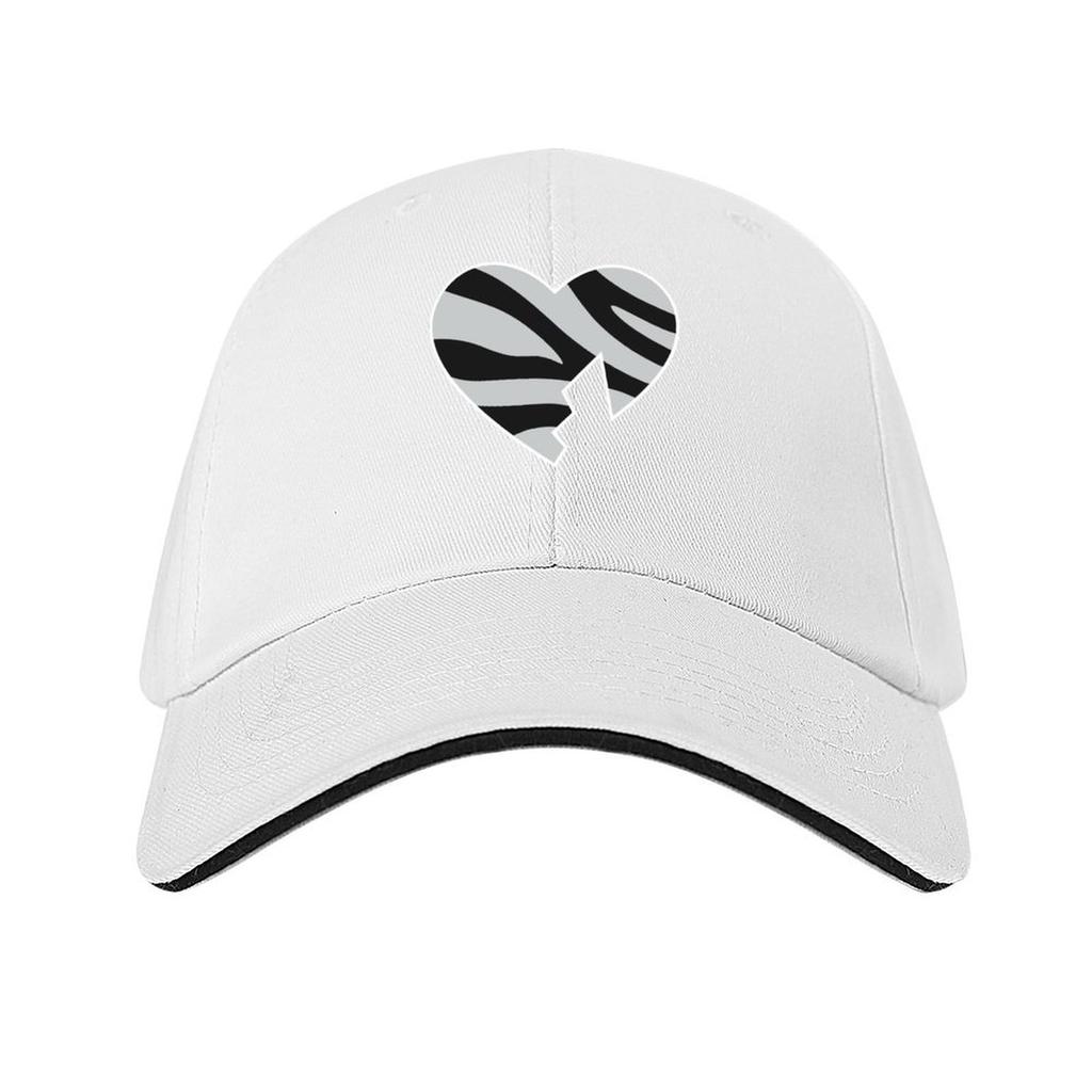 HBK BB 97 BlackWhite Heart Collage Baseball Cap Rugby luxury caps funny hat Dropshipping For Women 2025 Mens