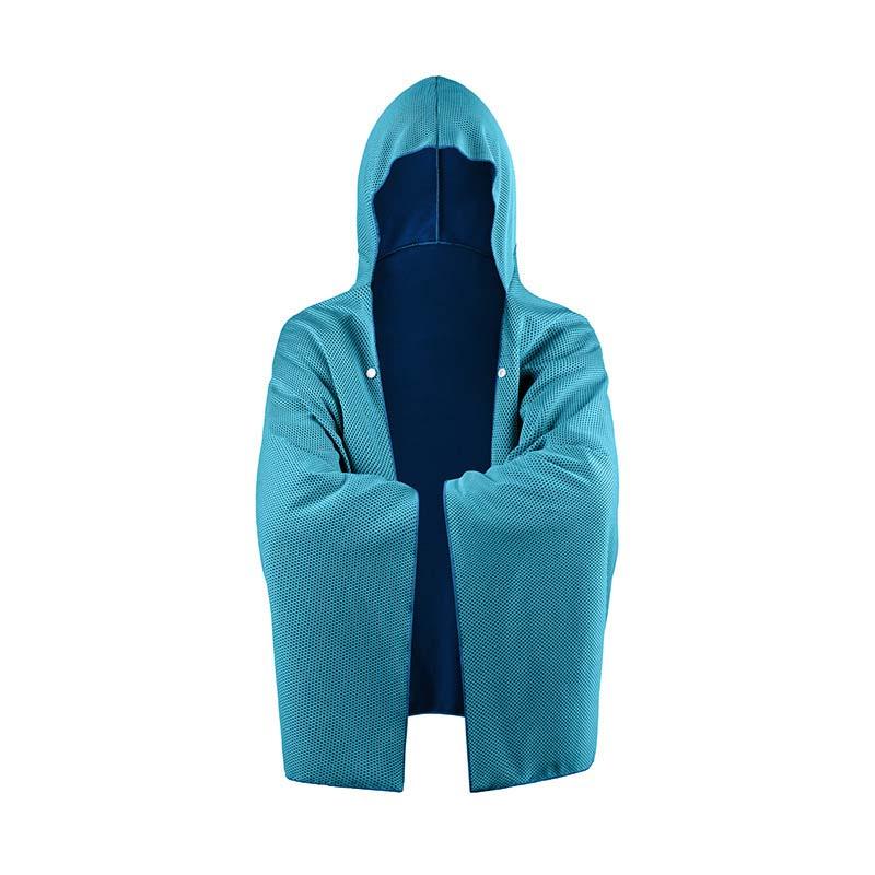 

Быстросохнущее охлаждающее полотенце для мужчин и женщин с защитой от ультрафиолета, супервпитывающие полотенца для шеи, идеально подходит для занятий спортом, кемпинга, летней защиты от солнца, мягкое банное полотенце 60cmx140cm синий