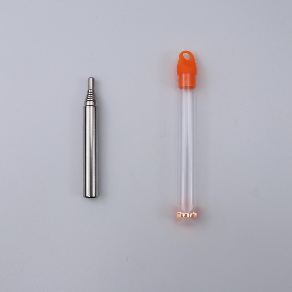 Stainless Steel Outdoor Blowpipe Set - Picnic Fire Starter Tool and Pocket Bellow