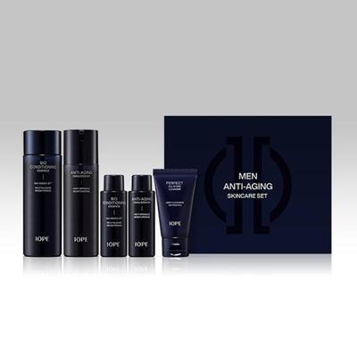 Conjunto masculino de 2 peças (essência 145ml + emulsão 120ml + 3 tipos de miniaturas fornecidas)