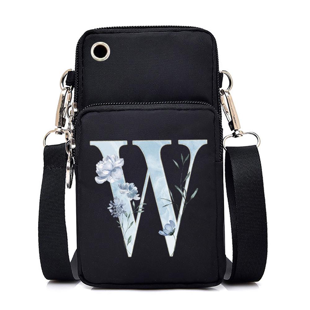 Letter Printing Go Out Portable Messenger Bag Shoulder Bag Men And Women Casual Simple