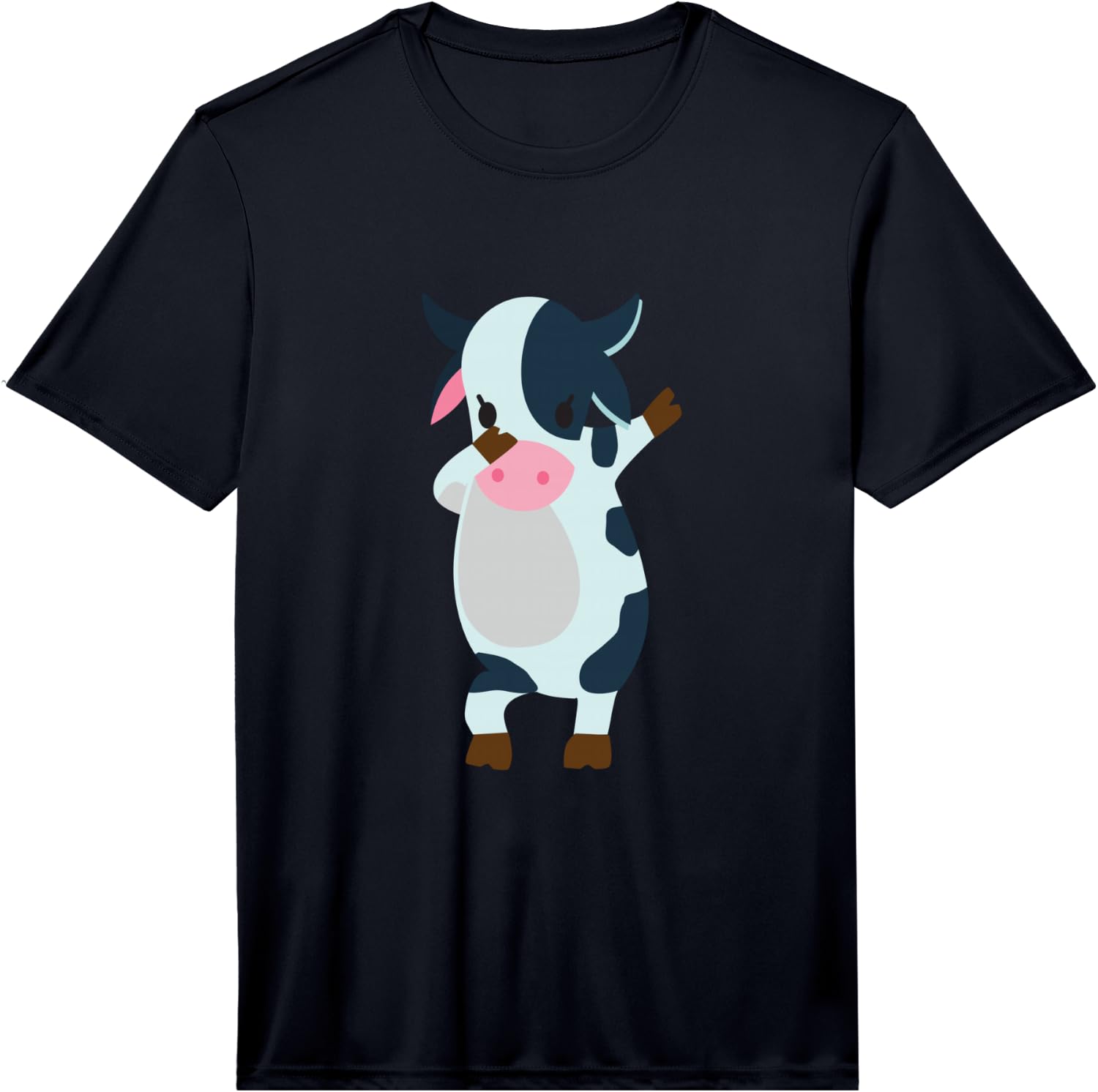Cute Cow Cartoon Funny Cow Lover Gift Idea Performance T-Shirt Unisex T-Shirt S
