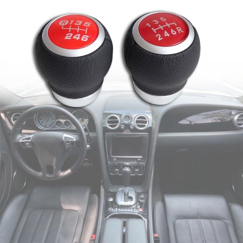 6 Speed Shifter Knob Replacement Car Shifter Knob Head Manual Transmission Gear Shifter Knob Automotive Accessory