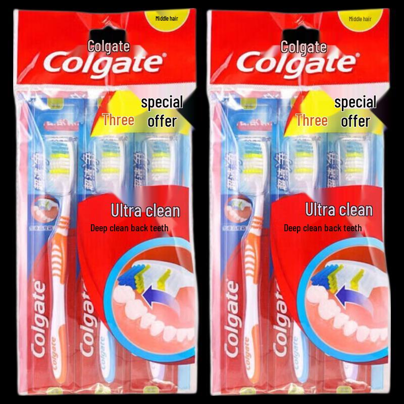 Colgate Super Clean Toothbrushes, 6 Count