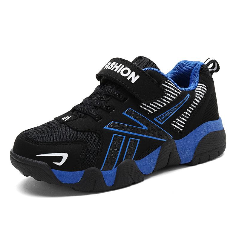 Autumn and Winter Classmates 11 Years Old Sports Shoes Children's Cotton Shoes Boys Fleece Warm Boys Non-slip Travel Shoes