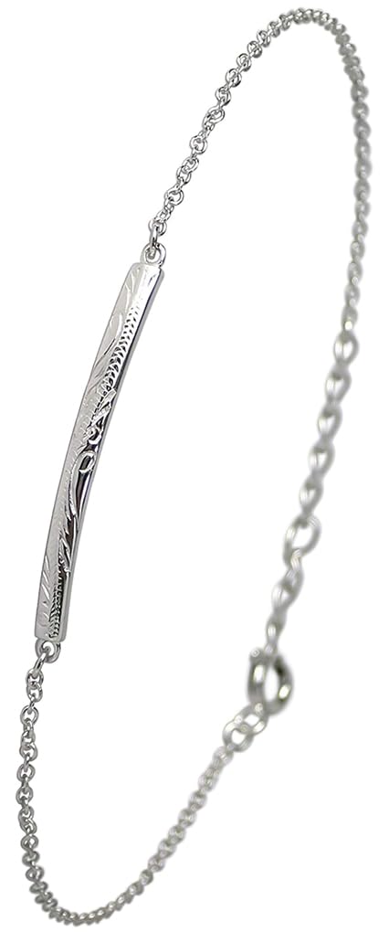 

[Close to Me] Special Edition Limited Edition Hawaiian Jewelry Blue Diamond Silver Bracelet for Men, 925 Sterling Silver