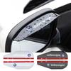 2Pcs Car Rearview Mirror Rain Eyebrow For Volkswagen VW Golf Polo Tiguan Passat B6 Jetta Touran CADDY GTI Touareg TDI Beetle MK4
