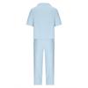 European & American Plus Size Women's Casual Summer Two-Piece Set with Short Sleeve Round Neck