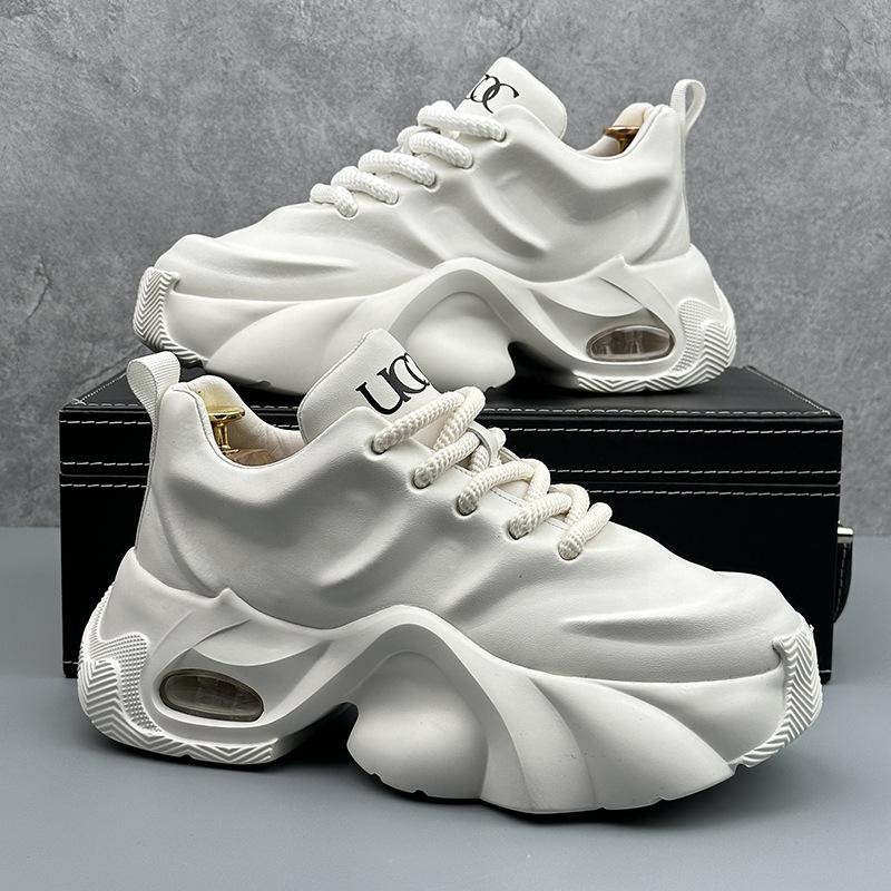 

Высококачественные мужские белые кроссовки для подростков, удобные кроссовки на платформе, легкая мягкая подошва, zapatillas hombre 39 белый