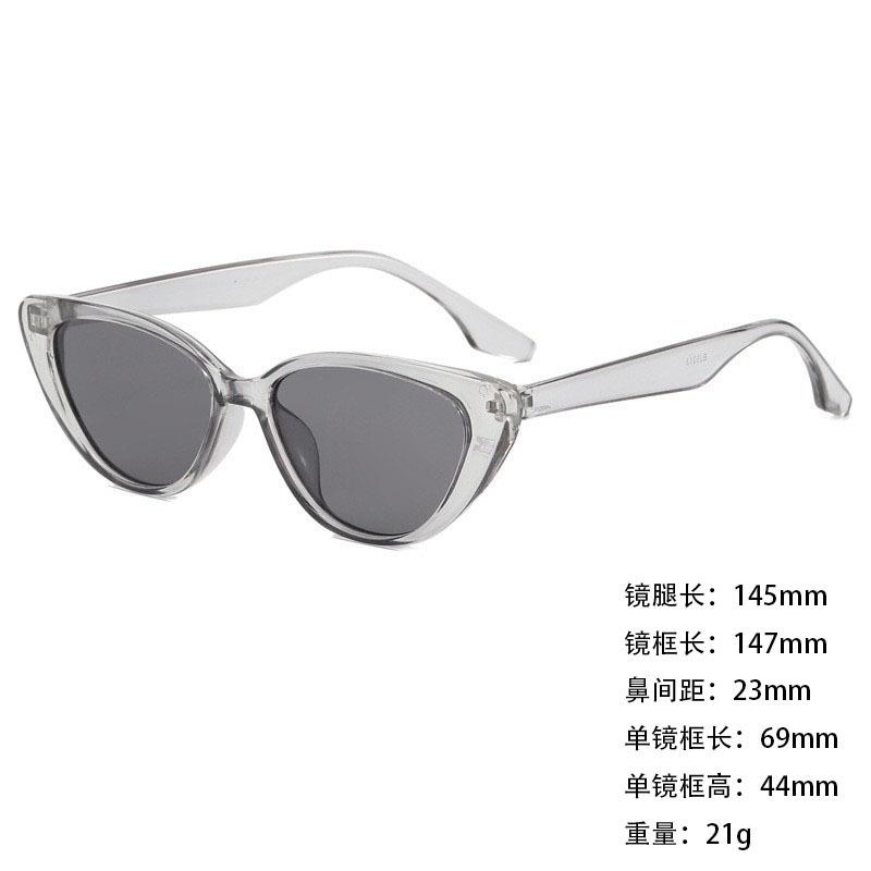 Foreign Trade Retro Triangular Small Frame Cat Eye Sunglasses Sunglasses Shading Women'S Sunglasses