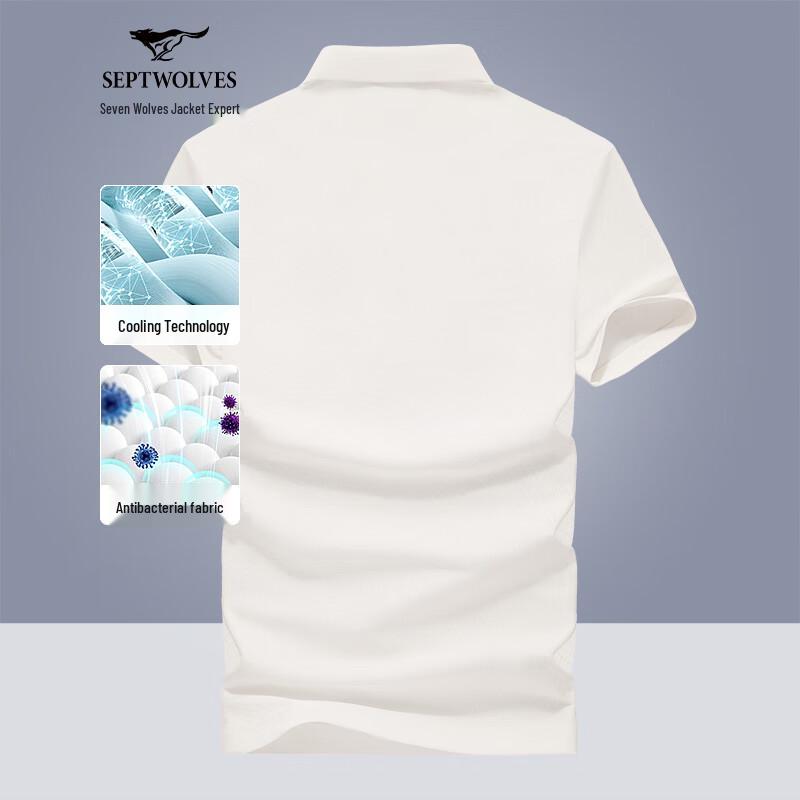 Septwolves Men s Summer Polo T-shirt XXL