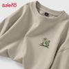 Baleno Men's Heavyweight Relaxed Fit Cotton Long Sleeve T-shirt