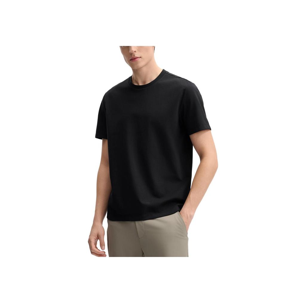 New FILA WHITE T Shirt Men's Jet Black F11M513104FBK