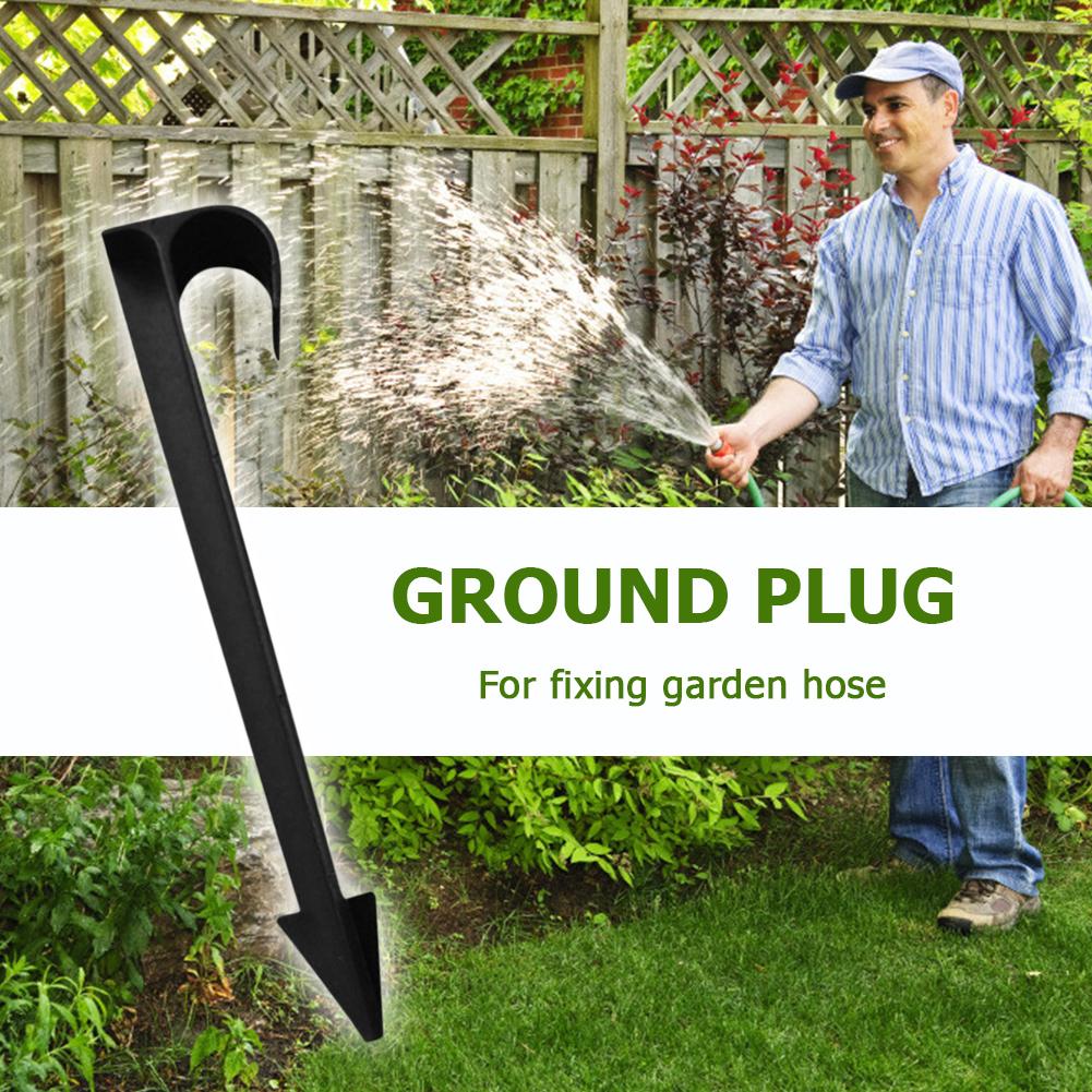 50pcs J Hose Holder Micro Irrigation Garden Irrigation Hose Anchors 16mm Fixed Stakes Tubing Holder Pipe Stems Drip Irrigation