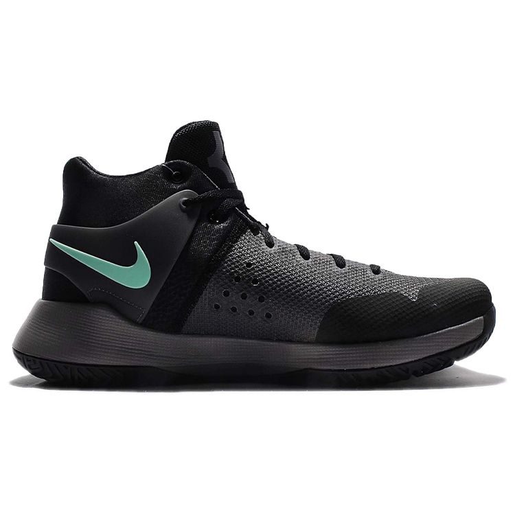 Nike KD Trey 5 IV EP Comfortable Versatile Shock Absorption Non-Slip High-Top Retro Basketball Shoes Men sneaker Black Green 844573-030