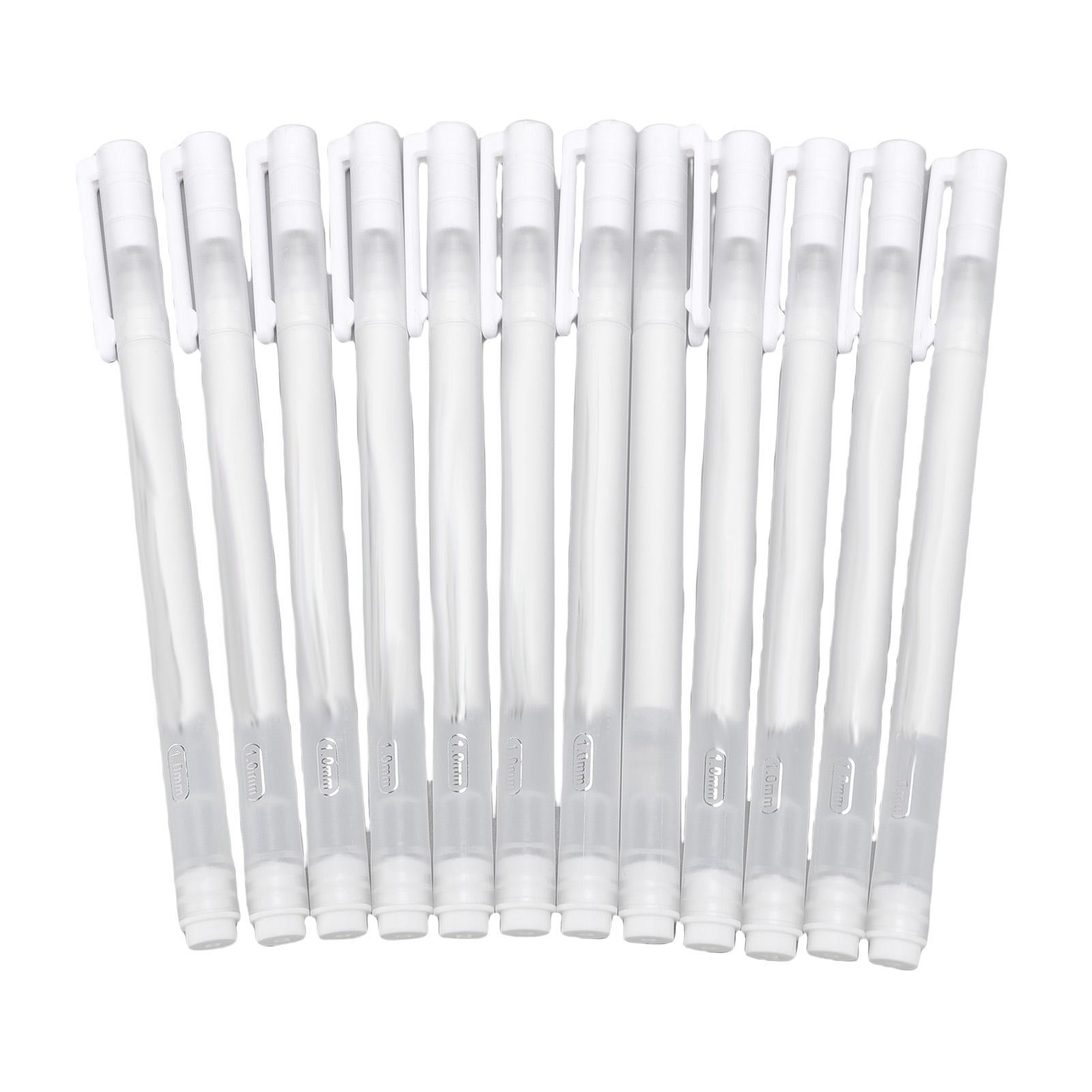 

12 шт. Термостираемые ручки для ткани, вышивки, шитья, квилтинга, ткани, кожи, маркер красного цвета белый