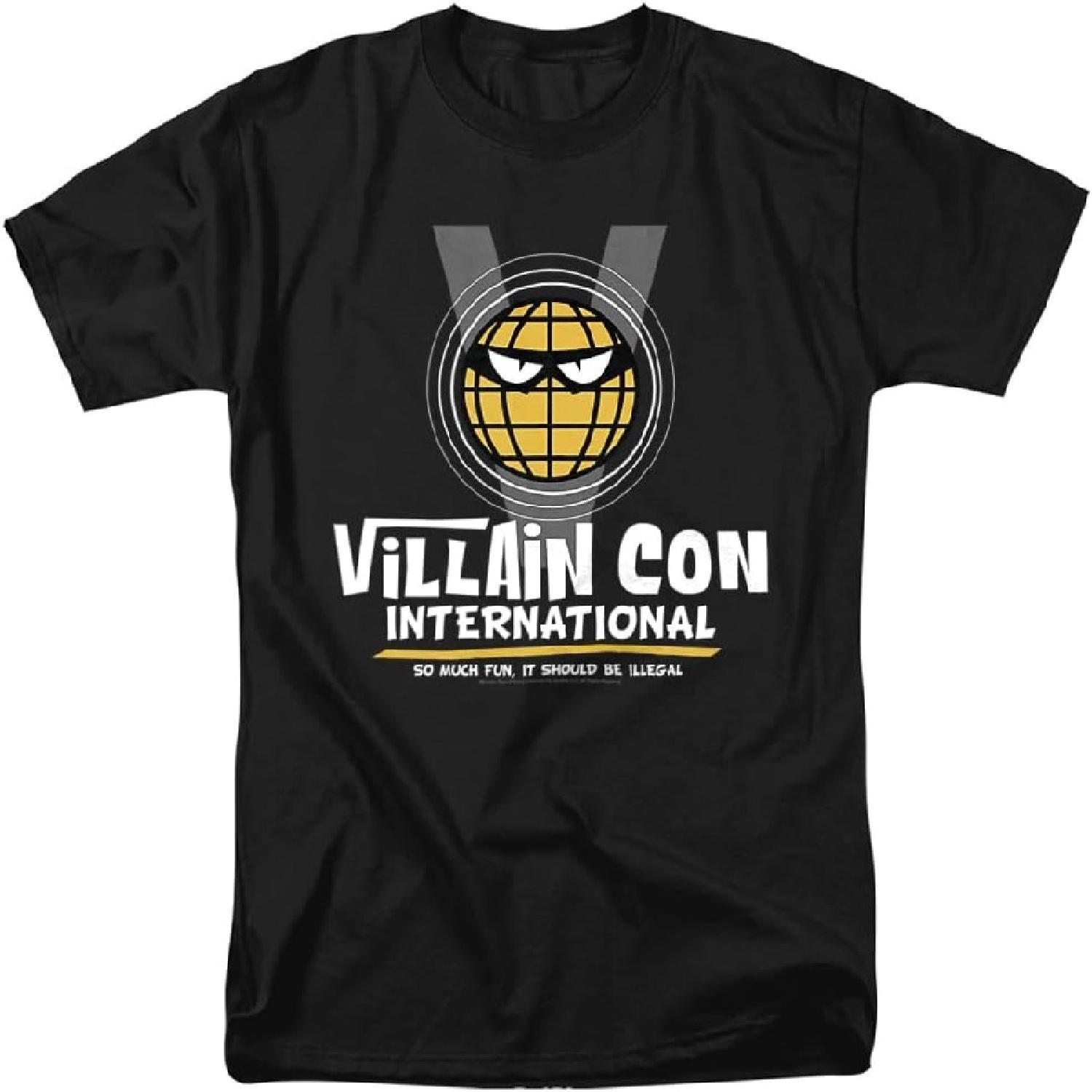 

Minions Villain Con International Unisex Adult T Shirt XXXXXL різнокольоровий