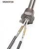 SNDHEATER 1pc 110V 220V 380V DN15/21mm Thread Cartridge Heater Single Head Heated Tube 12x100-200mm 300-1000W for Water Bucket