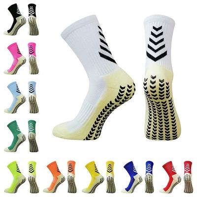 Anti-slip Football Socks Men Woman Non-slip Soccer Basketball Tennis Sport Socks Grip Cycling Riding Socks Yoga Sock
