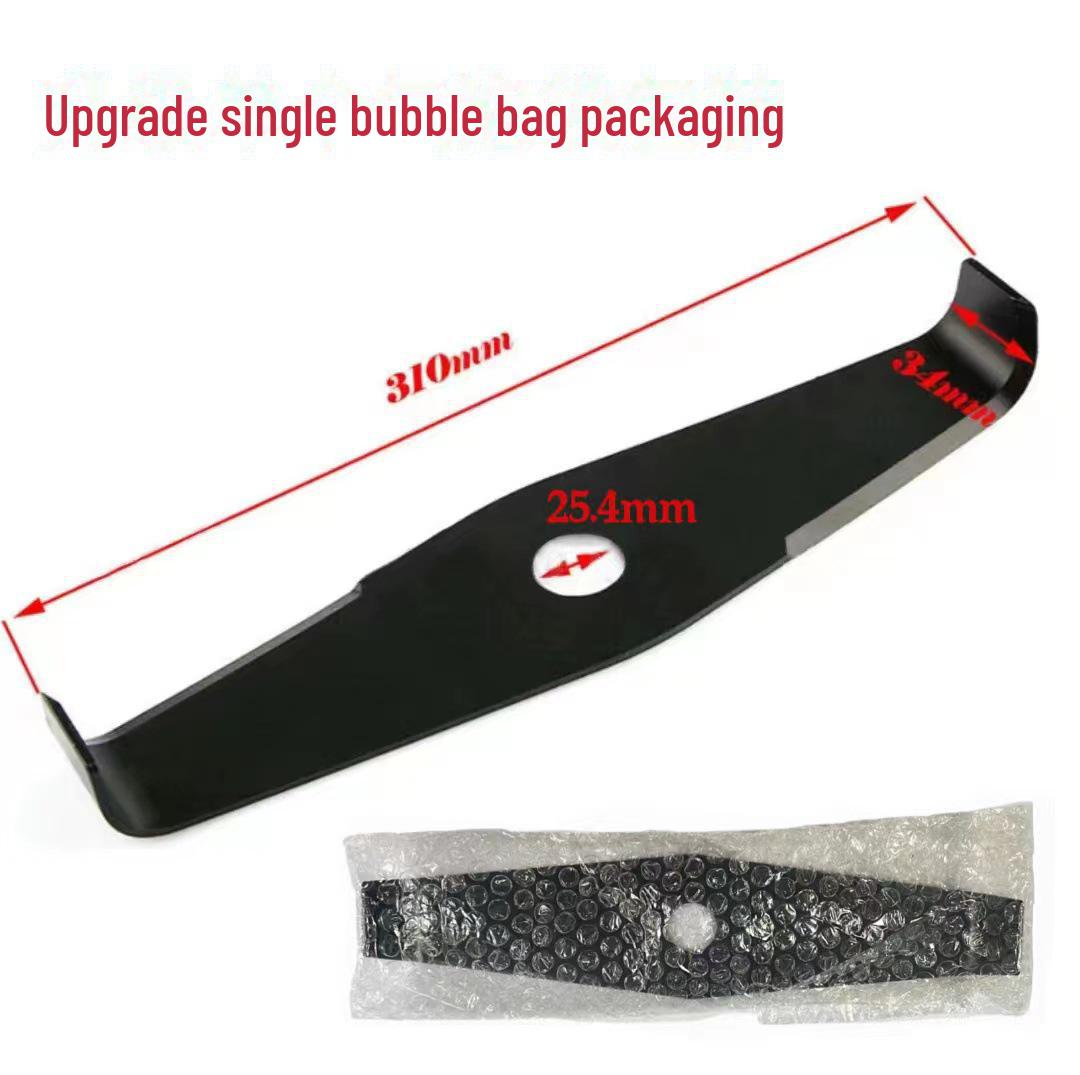 

Manganese Steel Two-Tooth Mowing Blade - Arc Straight Design two-toothed blade