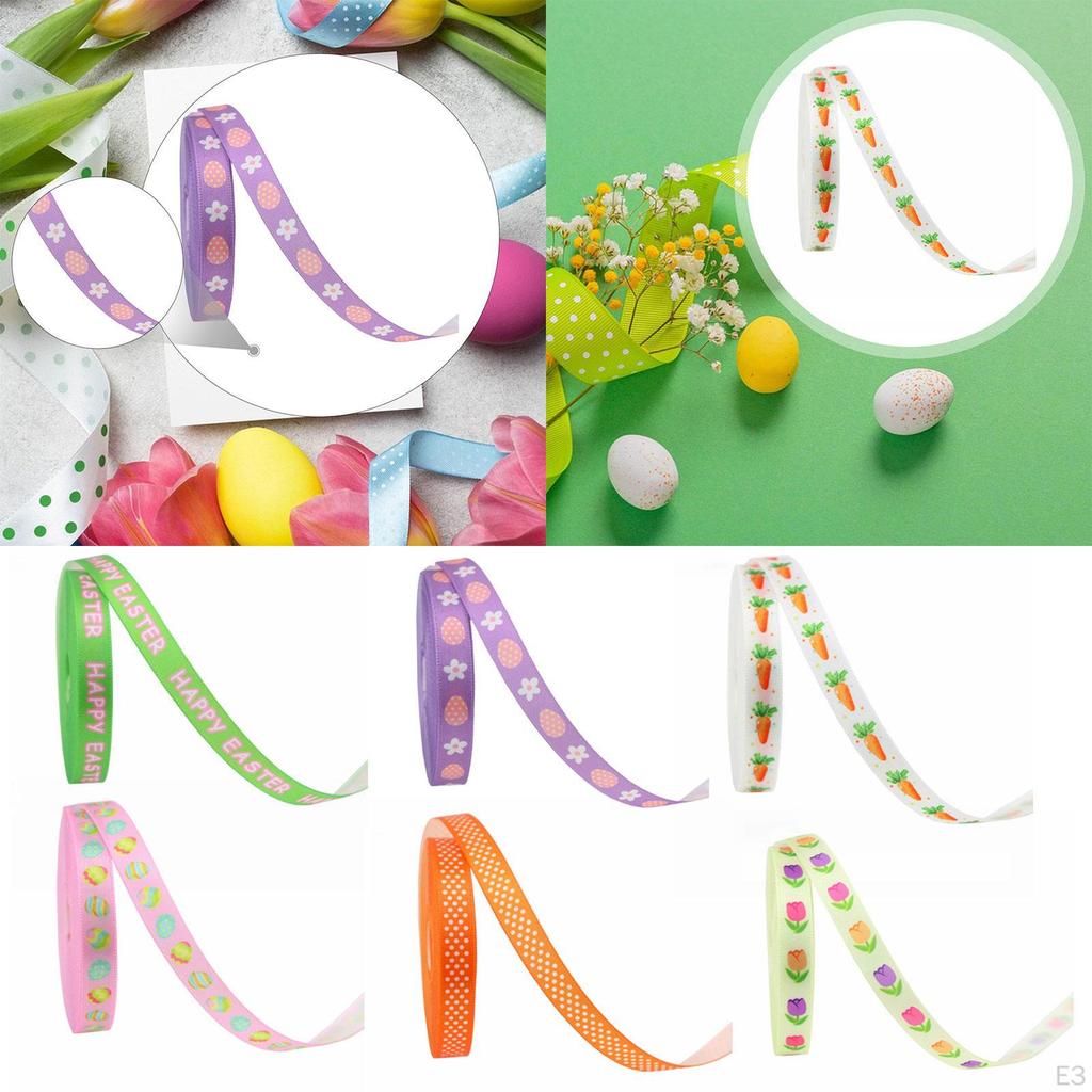 Easter Animal Theme Ribbon Decorative Wrapping for Festival