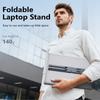 Laptops Stand with 360 Rotating Base, Computer Notebook Laptops Risers Metal Holder for Desk Work