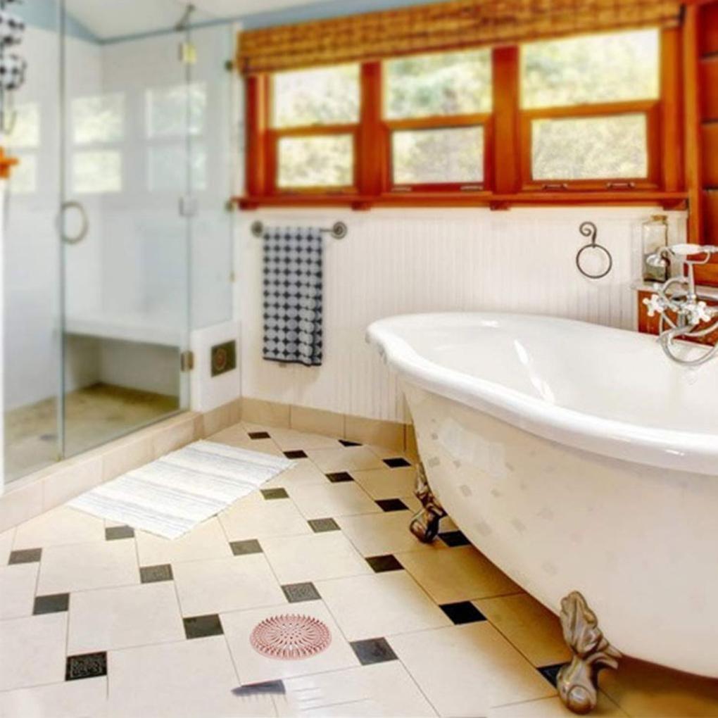 Dřez Kanalizace TPR Podlahové sítko na odtok vody Zátka na vlasy Vana Lapač sprchy Kryt Kuchyňské nástroje do koupelny