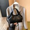 Modische handgehaltene Wolken-Tasche, Umhängetasche, Lässige Pendler-Schultertasche, Teigtaschen-förmige Tasche