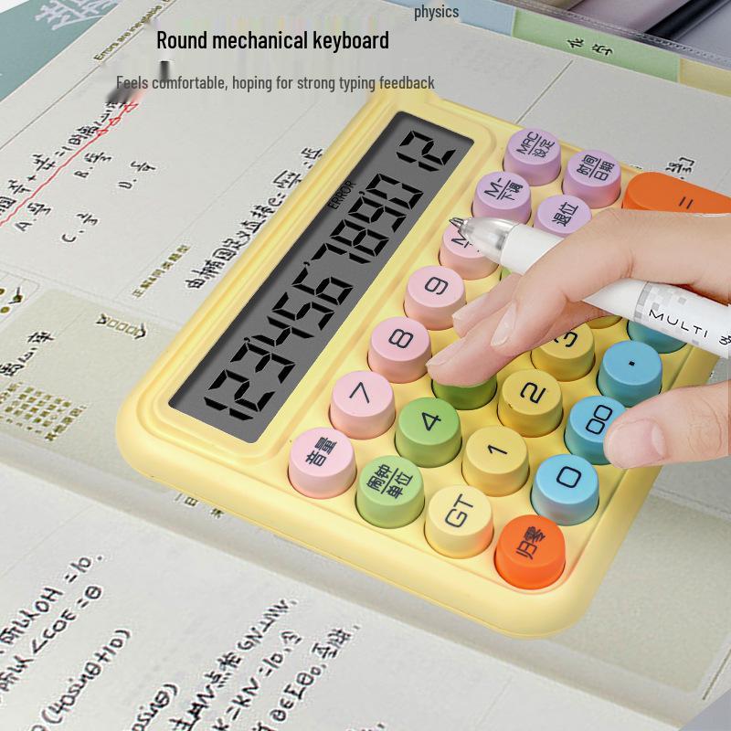 Dopamine Mechanical Keyboard with Voice Calculator - High Value for Office or Student Use