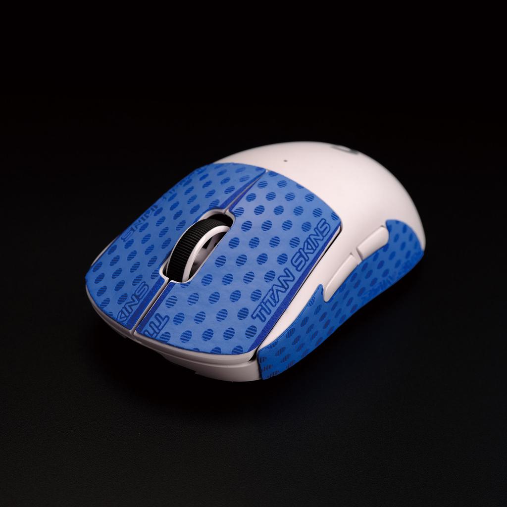 Custom Textured Reptile Grain Grip Tape Compatible Ultra-Light Symmetrical Ergo Feather-Light Mouse Skin Gift for GPW2/3