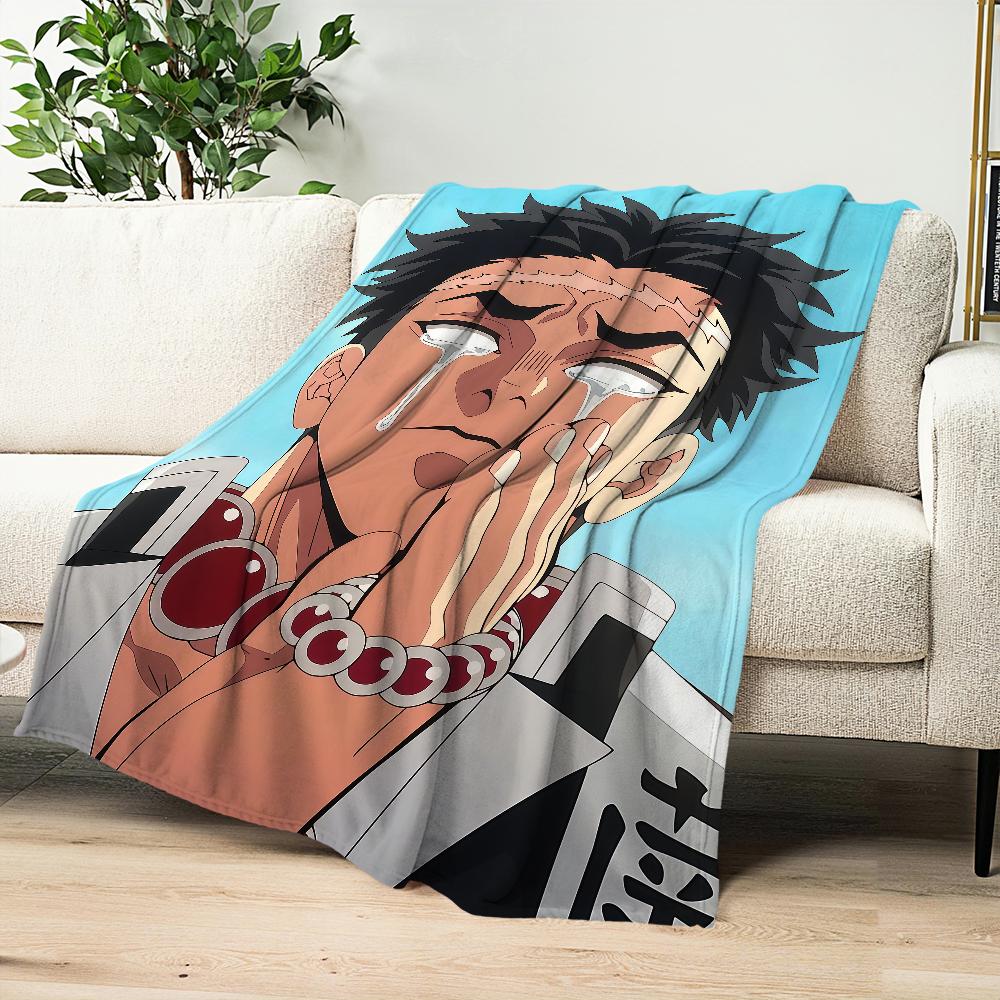 hot anime fanart cool g-Gyomei h-Himejima Blanket Flannel warm comfort soft plush blanket sofa living room bedroom travel gift
