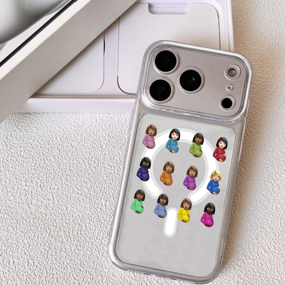 

D-Drake Certified Lover Phone Case For iPhone 17 16 15 14 13 12 Pro Max Plus With Magnetic Crystal Clear Case Wireless Charge iPhone Air