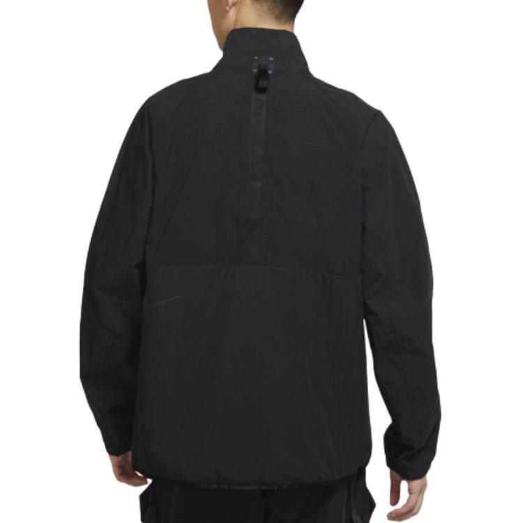 Nike Jackets Men's Black Turtleneck Moderate Other DC6988-010